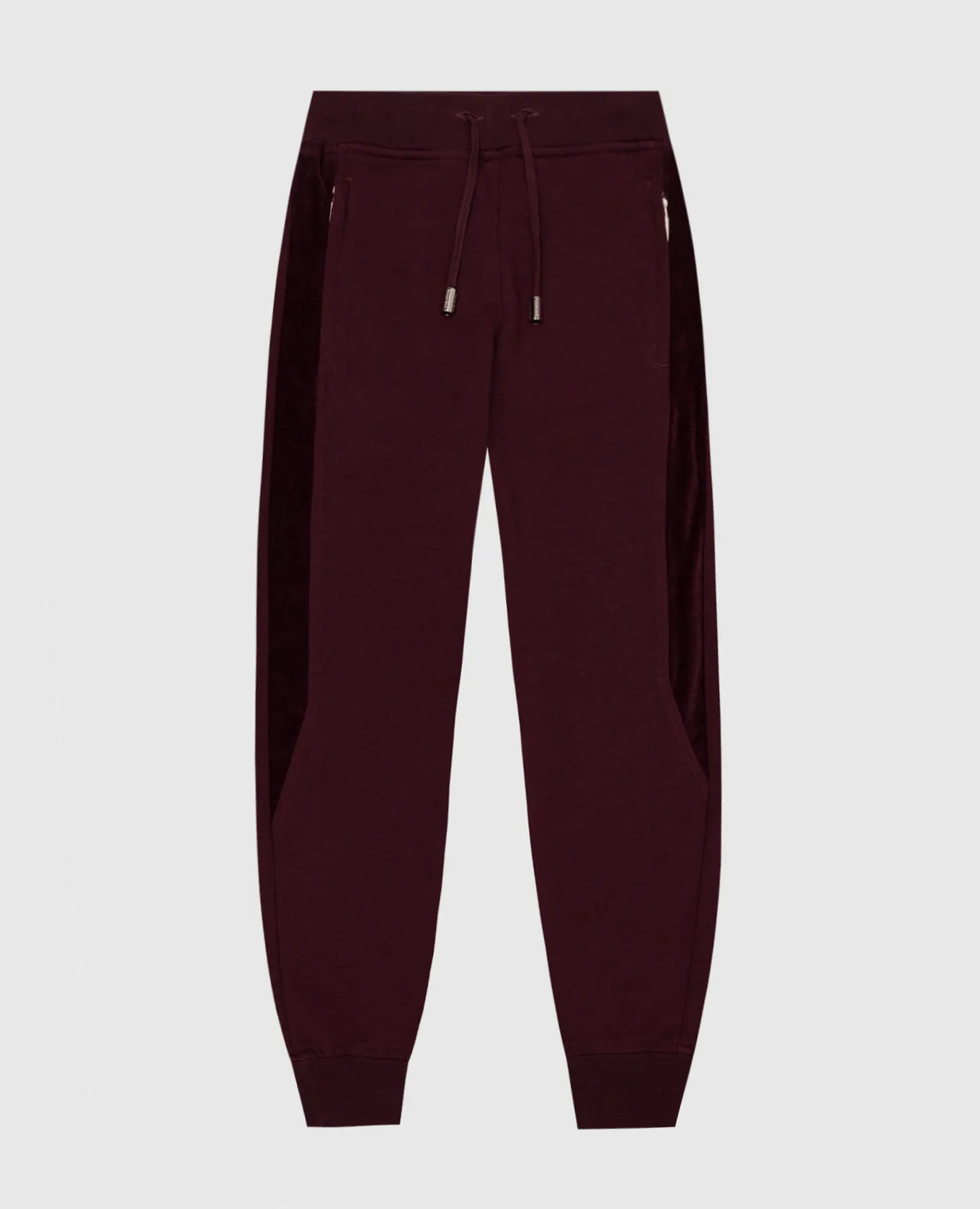 Stefano Ricci Children's burgundy joggers