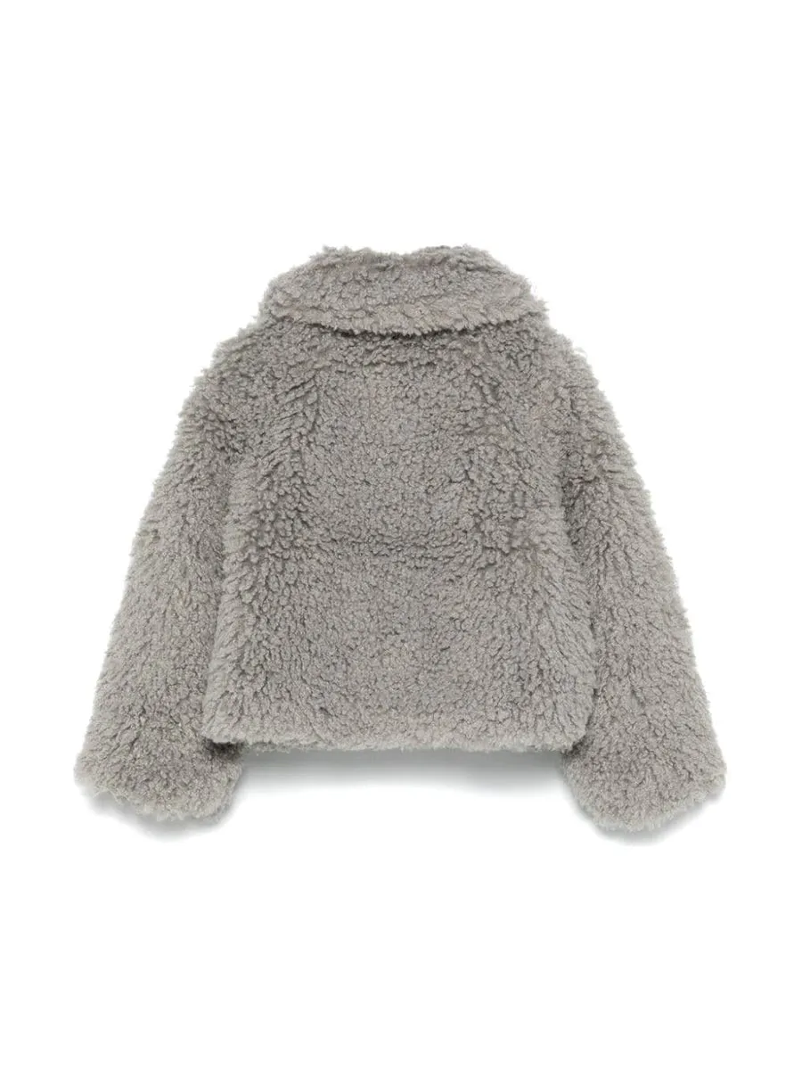 STELLA MC CARTNEY FAUX SHEARLING JACKET