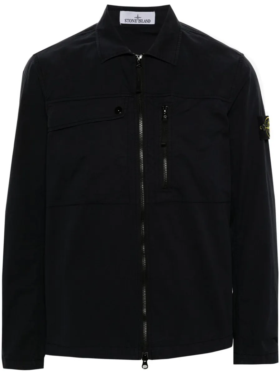 STONE ISLAND ZIP UP SHIRT JACKET