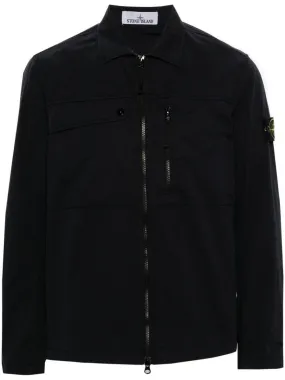 STONE ISLAND ZIP UP SHIRT JACKET