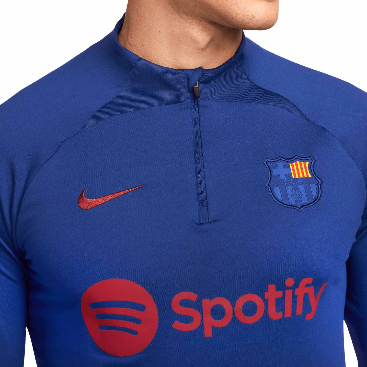 Sudadera Nike Barcelona entrenamiento Dri-Fit Strike