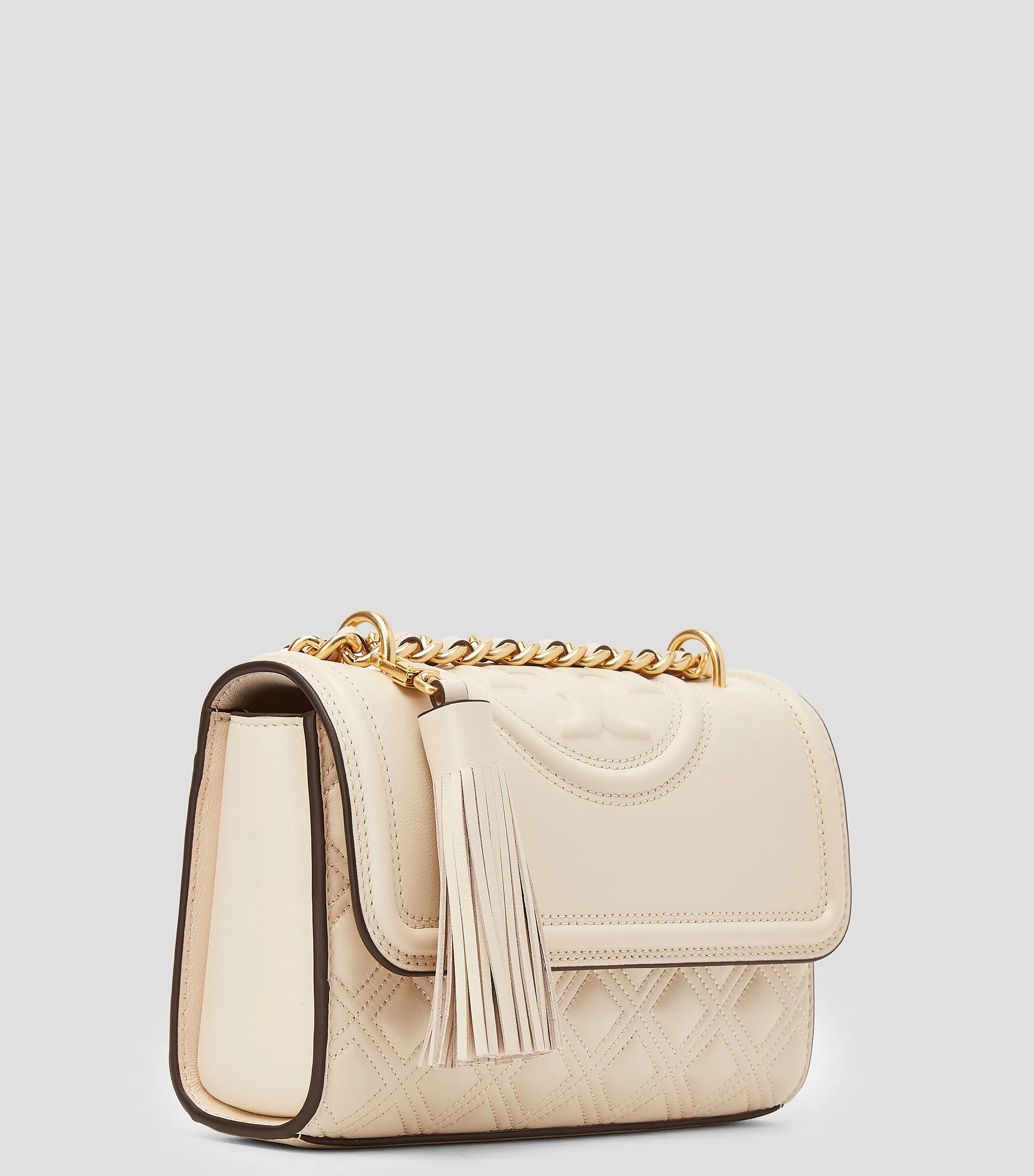 Tory Burch Bolso shoulder en piel Fleming Mujer