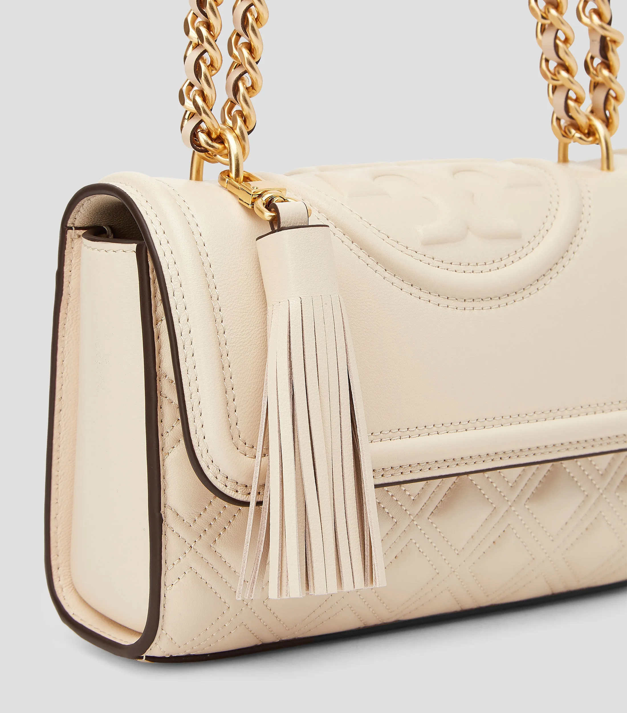 Tory Burch Bolso shoulder en piel Fleming Mujer