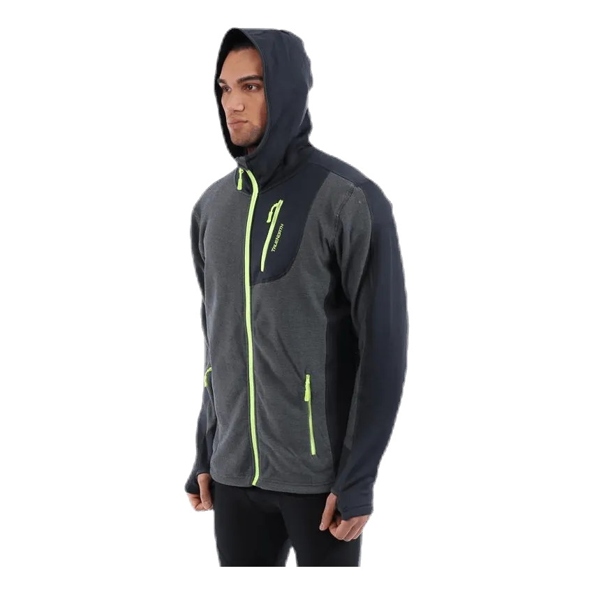 Truenorth Hood Jacket Fleece Grey