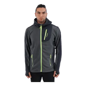 Truenorth Hood Jacket Fleece Grey