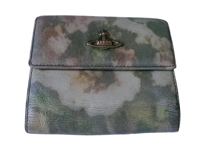 Vivienne Westwood carteras Beige Verde 