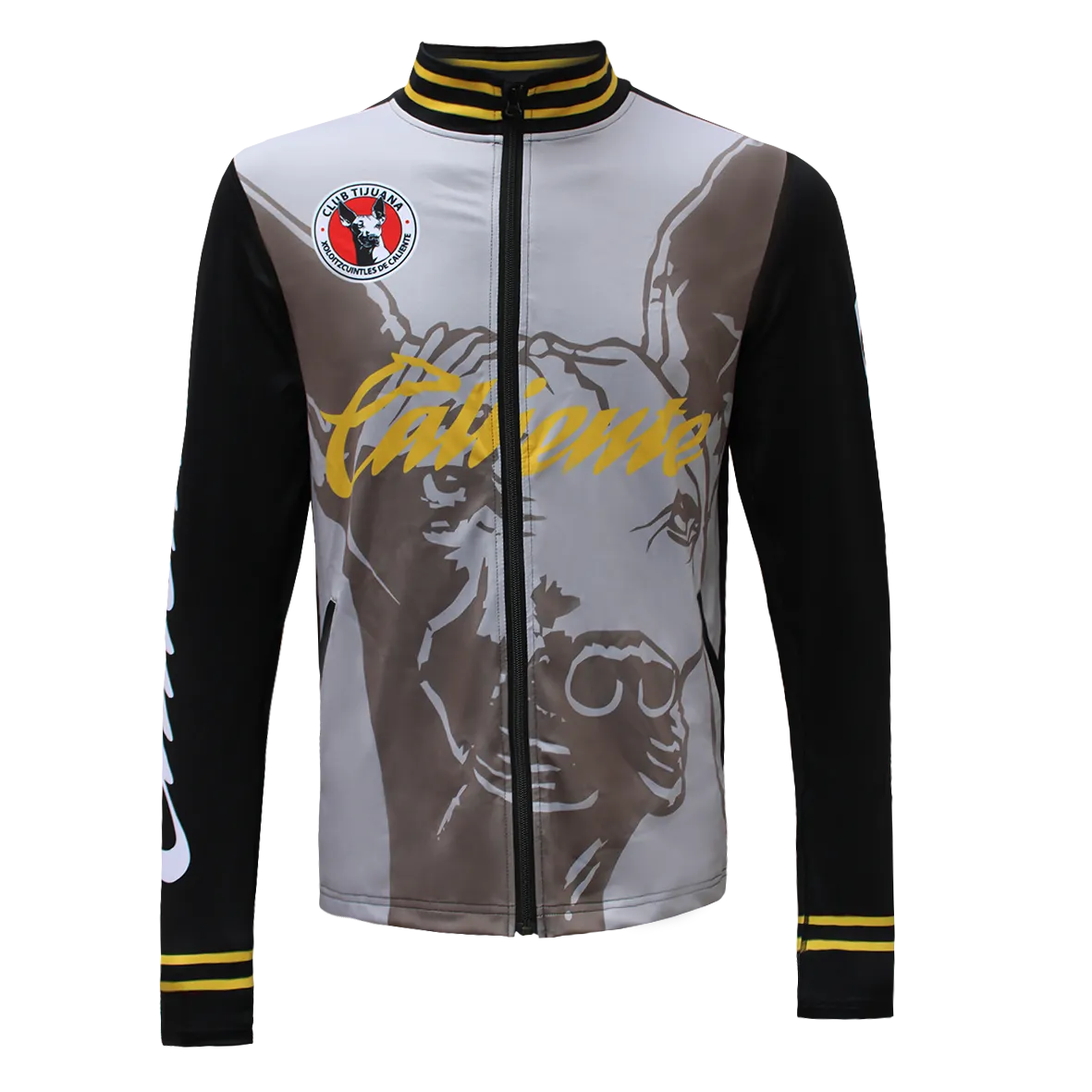 XOLOS XXI - BOMBER JACKET (amarillo+ negro + gris) - LIMITED EDITION LIFESTYLE LIGHTWEIGHT JAKCET