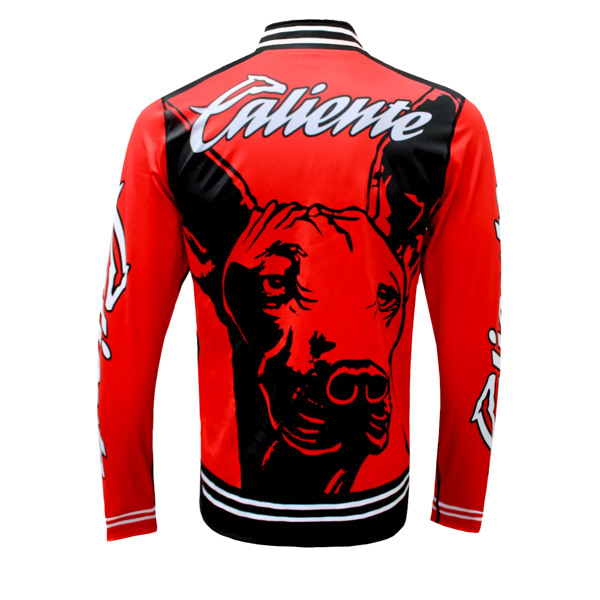 XOLOS XXI - BOMBER JACKET (ROJO + NEGRO + BLANCO) - LIMITED EDITION LIFESTYLE LlIGHT WEIGHT JACKET