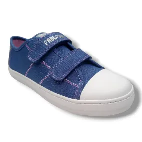 Zapatilla Lona Sneakers Pablosky 941720 MARINO CORDONETS