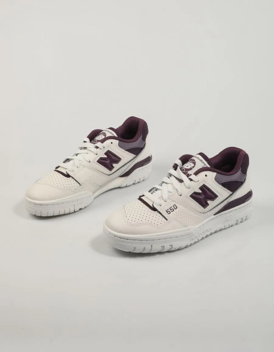  zapatillas NEW BALANCE Bbw550 DG-WHITE/PURPLE 83412